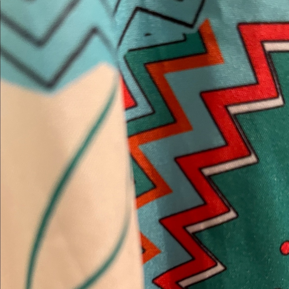 Multicolor Geometric Pattern Dress - Picture 3 of 12